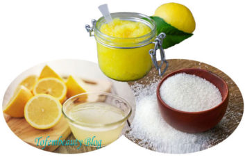 Lemon Sugar Scrubs